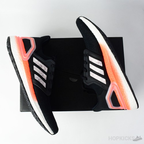 Ultra Boost 20 Core Black Signal Coral (Real Boost)